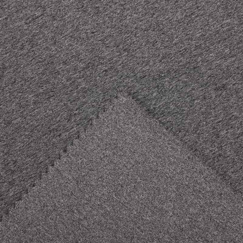 Poliester cationic Spandex Melange Interlock Fabric